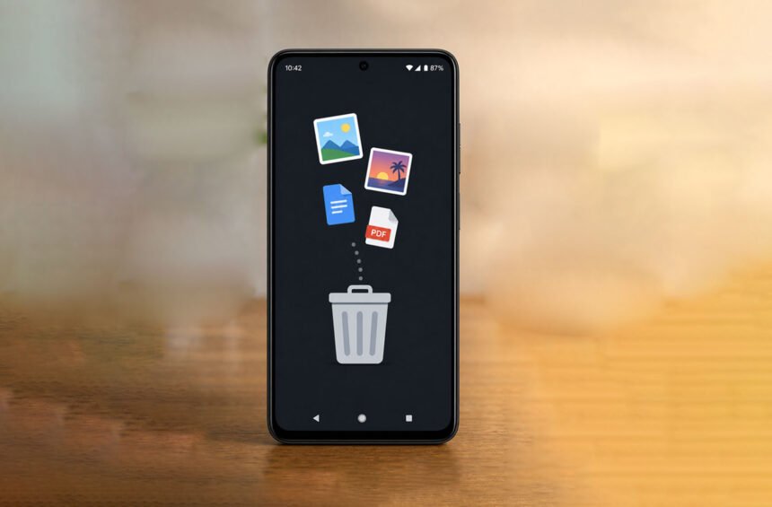 Papierkorb Android