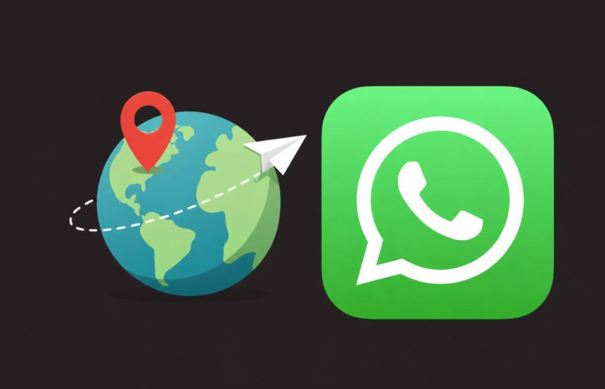 WhatsApp Live-Standort teilen
