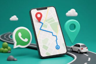 WhatsApp Standort senden