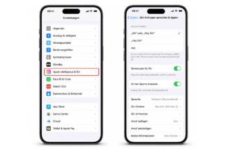 „Siri“ oder „Hey Siri“ auswählen
