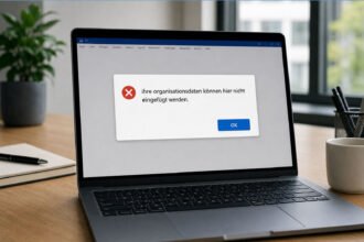 Ihre Organisationsdaten können hier nicht eingefügt werden