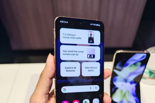 Samsung Bildschirm aufnehmen mit Ton – Smartphone in der Hand